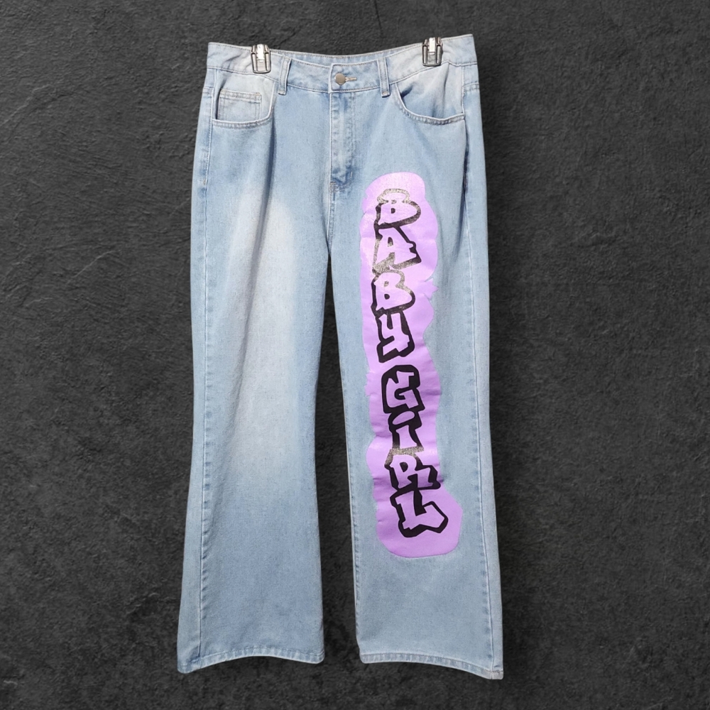 Shein Baby Girl Jeans Size 0XL